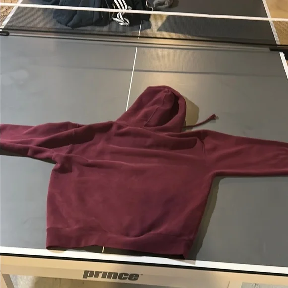 Spitfire Mens Maroon Hoodie with Graphic Design - Picture 4 of 6